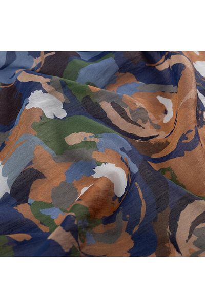 ipekevi Emotional Flowers Tenzel Patterned Scarf