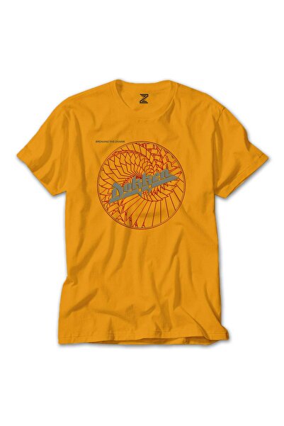 CrowsGate Tricou colorat Dokken Breaking The Chains, culoare galbenă, mărimea...