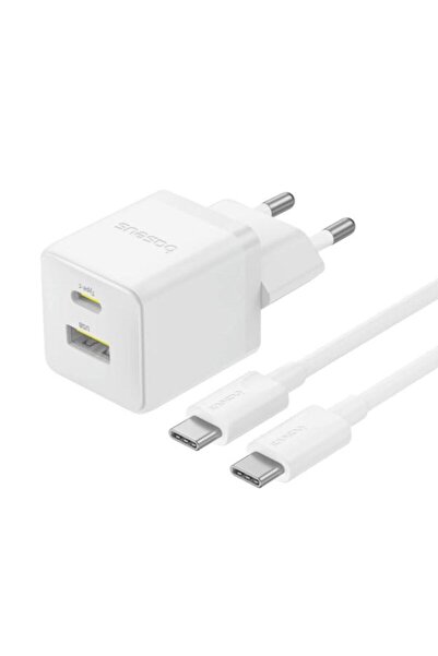 Baseus Încărcător de rețea Palm P1011160A213-00, 30 W, 1 x USB Tip-C, 1 x USB...
