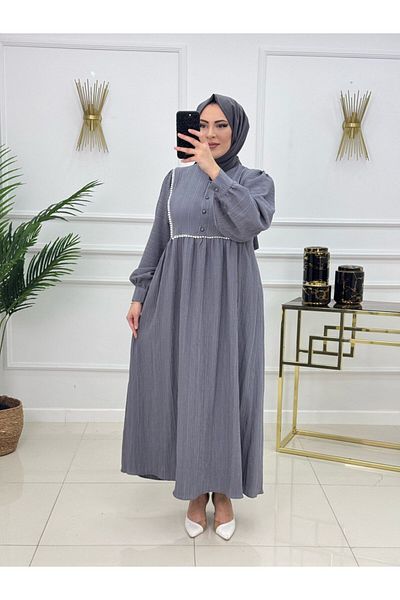 Valens Butik Women's Hijab Muslin Dress