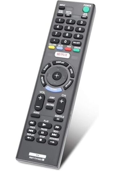 Generic NEW Universal Remote Control - Replacement for All LCD LED HDTV Smart Bravia TVs with YouTube and Ne