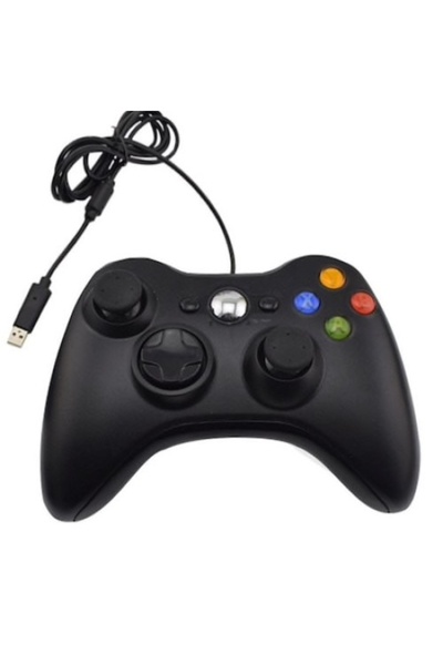 FOXMAG24 Controler cu fir pentru PC, Laptop și XBOX 360, lungime cablu 2,5 metri