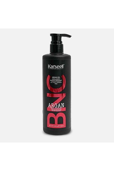 Karseell BNC Argan Nourishing Shampoo – 500ml | Moisturizing & Repairing Hair Care for Smooth
