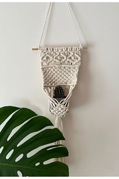 Boho Chic Duvar Saksılığı – El Yapımı Dekor