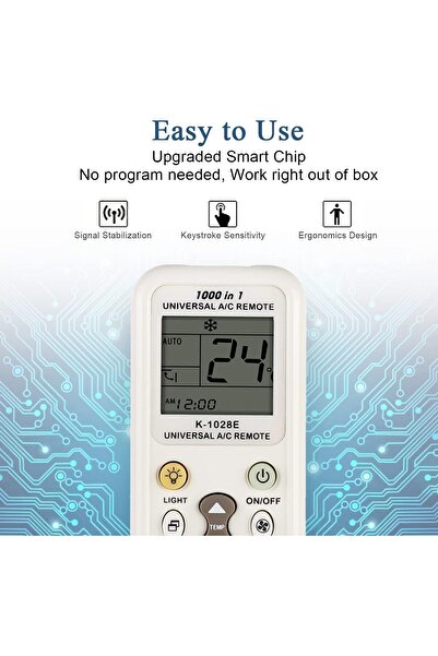 Generic NEW Universal A/C Air Conditioner Remote Control for Gree and More Than 1000 Brands