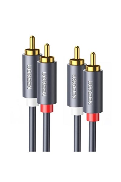 Ugreen Cablu audio de 1 metru 2 RCA la 2 RCA