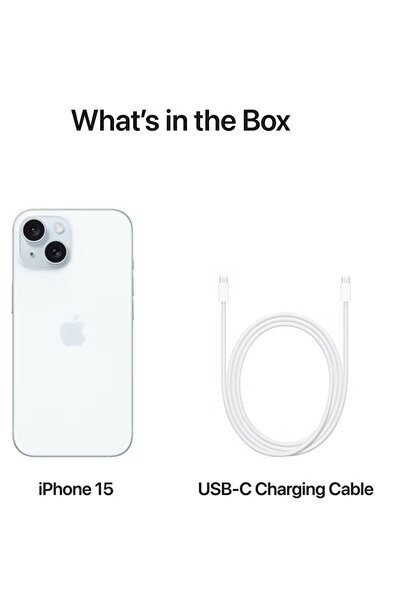 Apple iPhone 15 128GB Blue 5G With FaceTime - International Version