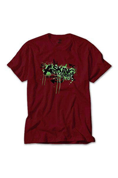 Megstill Μπλουζάκι Asking Alexandria You Scared, πολύχρωμο, κόκκινο χρώμα, μέ...