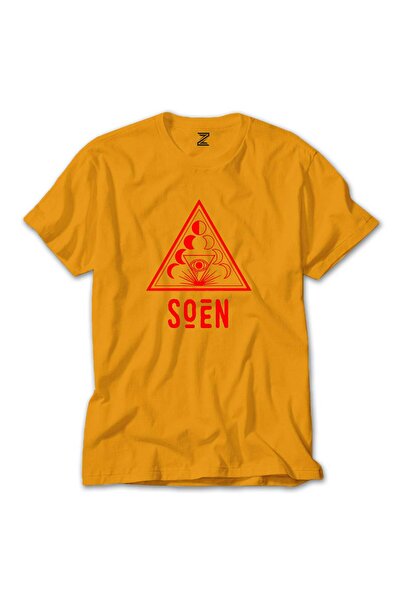 CrowsGate Соен Лотус Жълта тениска