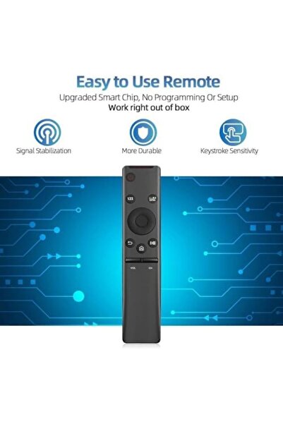 Shopi NEW Universal Remote Control Support 2K 4K 8K 3D HD UHD Curved LED QLED Smart TVs and Old TVs