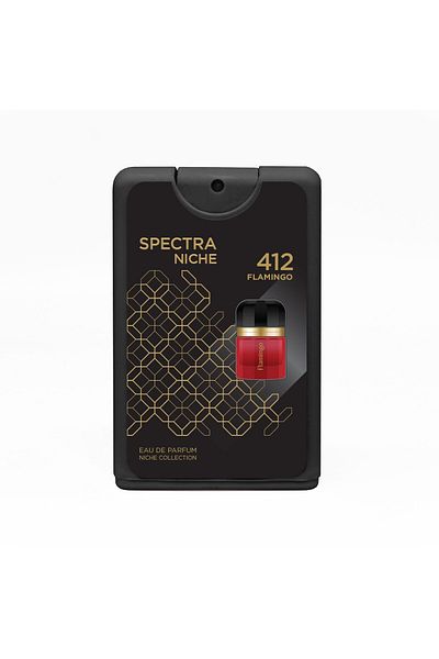 Spectra Pocket Niche 412 Flamingo EDP Unisex Perfume - 18ml