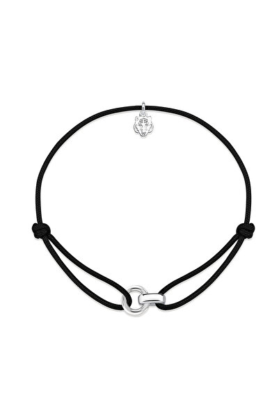 Les Tigres Linker Siyah İp Bileklik