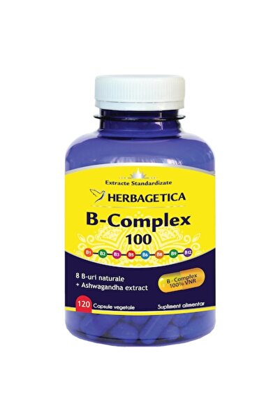 herbagetica B-Complex 100 Herbagetica, 120 capsule
