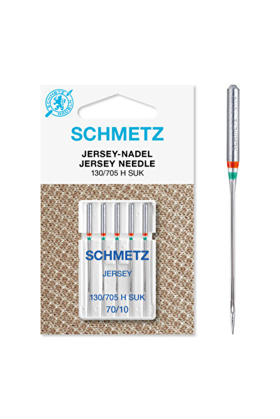 SCHMETZ Set de 5 ace de cusut pentru tricotat, jerseu, mărimea 70, 130/705 H ...