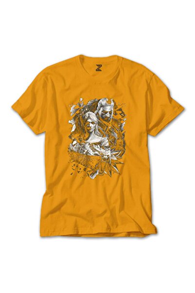 Megstill Tricou roșu The Witcher Ciri