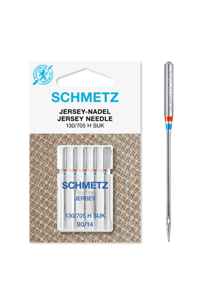 SCHMETZ Set 5 ace de cusut tricot, Jersey, finete 90, 130/705 H SUK VDS