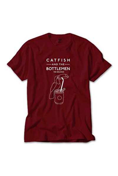 CrowsGate Μπλουζάκι Catfish And The Bottlemen The Balance σε πολύχρωμο κόκκιν...