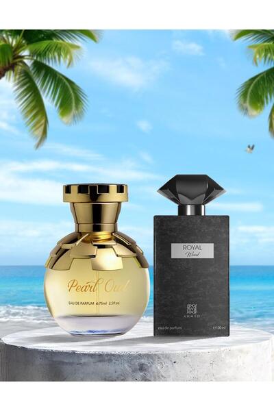 Ahmed Al Maghribi Perfumes Pearl Oud & Royal Wood