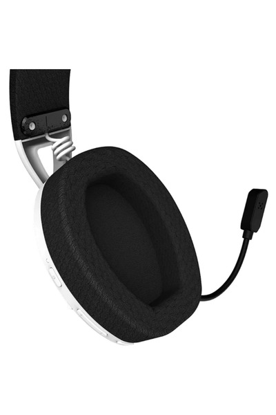 CANYON Căști de gaming EGO GH-13, cu fir, Bluetooth (alb)