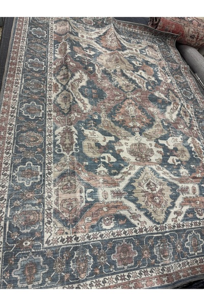 hediye ESTERHOMEDECOR 4 m2 ince kilim model yazlık eskitme makine halısı