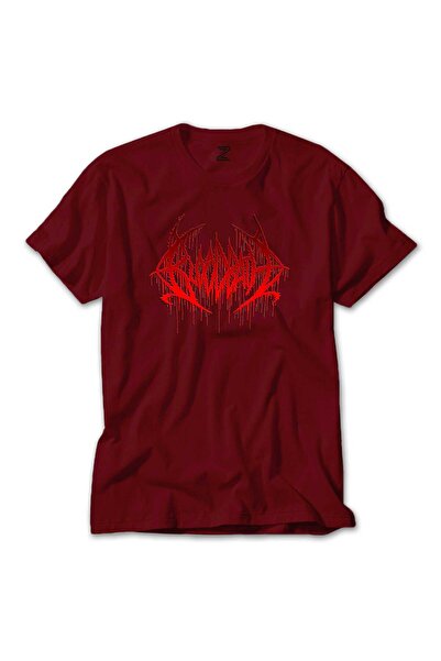 CrowsGate Amon Amarth logo klasična majica crvene boje veličina 2XL