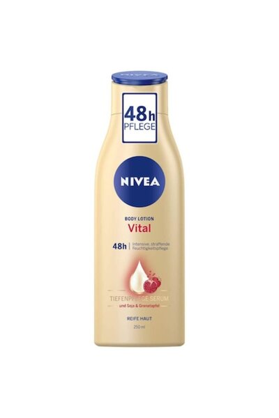 NIVEA Vital Body Lotion, 200 ml, with Pomegranate and Coenzyme Q10