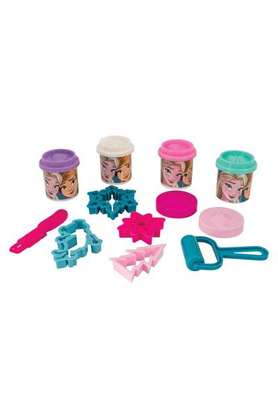 As Games Set de joaca AS Art - Plastilina si accesorii, Disney Frozen, 4 borcanase