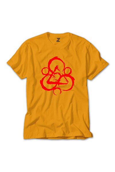 Megstill Tricou roșu cu logo Coheed and Cambria