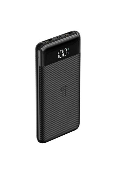 Veger Baterie externă W1087, 10000 mAh, 2x USB, 1x USB-C (Negru)