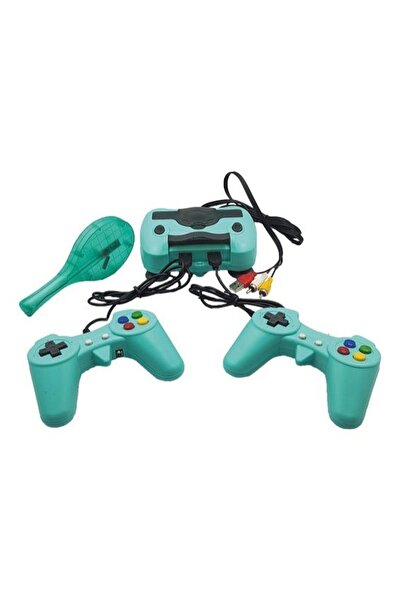 FOXMAG24 Consolă cu 3000 de jocuri încorporate, cu rachetă de tenis, cu intra...