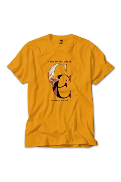 Generic Brand تي شيرت ملون من A Day Remember باللون الأصفر مقاس 2XL