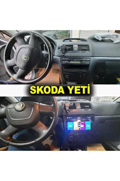 CarSmarT SKODA YETİ 2012 / 2014 10 İNÇ 4-32 PRO MODEL QLED EKRAN