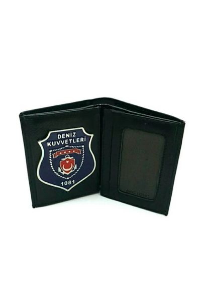 bteks Sailor Wallet Navy Force Badge Wallet