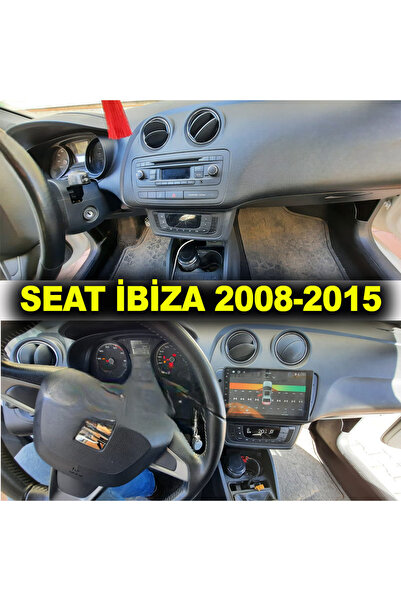 CarSmarT SEAT İBİZA OLD 2008/2015 OVAL YUVARLAK 9 İNÇ 6-64 PRO MODEL QLED EKRAN