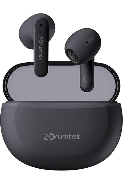 AC BOX A4 Tech 2Drumtek B20 True Wriless Tws Earphones, Bluetooth 5.2, Hybrid Active Noise Cancellation, Dust