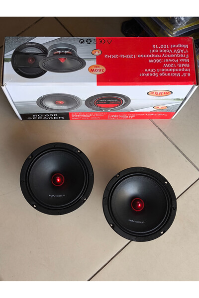 patili tasarım 16 cm Midrange Hoparlör Takım Kurşun Göbek 360W