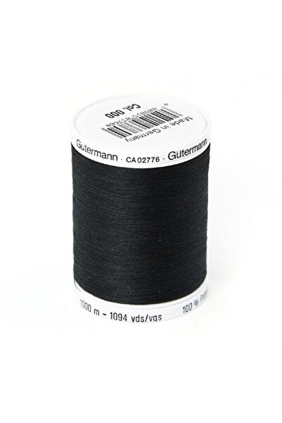 balım hobi evi خيط الخياطة جوتمان، 1000 متر، أسود