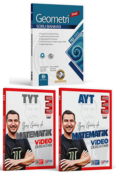 Bilgi Sarmal Yayınları Bilgi Sarmal ve Full Yayınları TYT AYT Geometri Soru B...