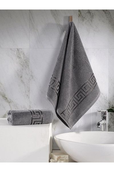 Karna Home Cotton Single Jacquard Greek Towel