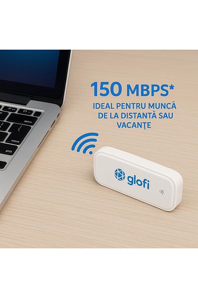 ROHS Wireless Router for 4G SIM Card, 3in1, USB Modem, Matte White Portable, Multiple Connection, 150 MB