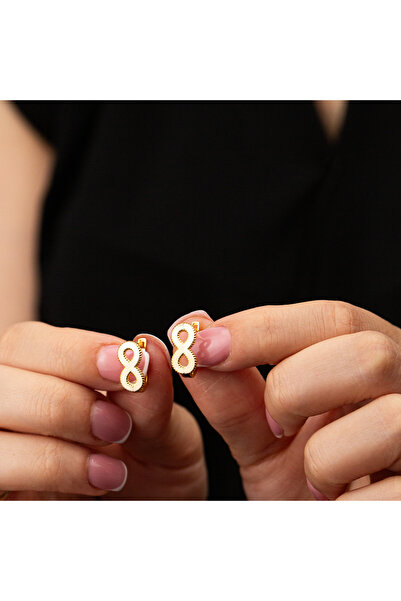 Gl8k Ajdalı Sonsuzluk Küpe