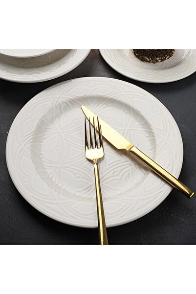 Kosova SRV-0041 YUV SERVIS TABAK 26 CM CREAM DECOR