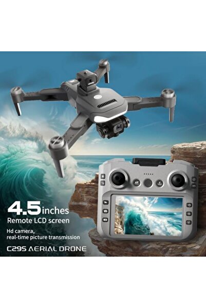 Aırstorr C29S GPS 4K ESC Kameralı Drone 1KM+ Menzil 25 DK Uçuş Brushless Motor Akıllı Kumanda