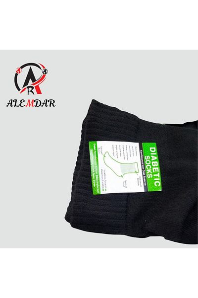 Alemdar Men's Turkish ankle socks, 12 pack, knitted from natural bamboo yarn.