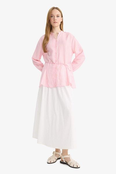DeFacto Relax Fit Striped Long Sleeve Tunic F5245Ax25Au