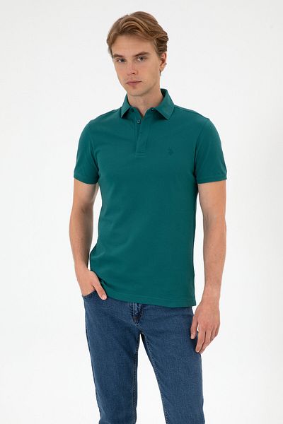 U.S. Polo Assn. Men's Dark Green Basic T-Shirt 50306015-Vr101