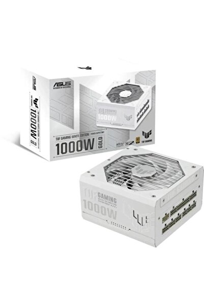 ASUS Sursa PC full modulara TUF Gaming 1000 W, 80 PLUS Gold (Alb)