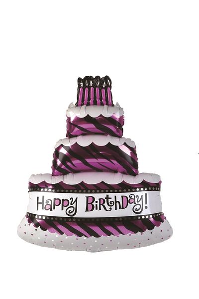 SDX Market Cake aluminum foil balloon, 100 cm