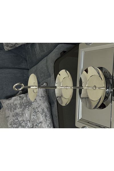 ALJAHWAR 3-story full silver Halawa rack