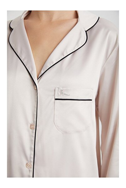 Kom Sidney Satin Pajama Set